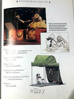 Nightmare Before Christmas Original Concept Art 1993 Sally Sewing Tent