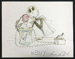 Nightmare Before Christmas Original Production Layout Henry Selick 1993
