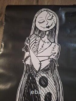 Nightmare Before Christmas Rare/collectible Bus Stop Poster Meet Sally