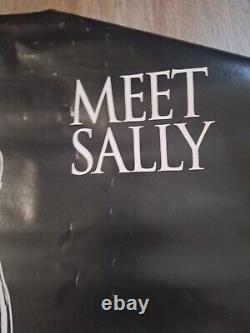 Nightmare Before Christmas Rare/collectible Bus Stop Poster Meet Sally