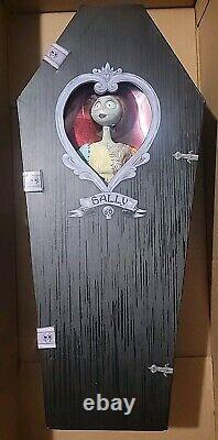 Nightmare Before Christmas SALLY Doll In Satin Lined Coffin Exclusive Rare