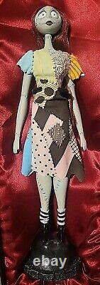 Nightmare Before Christmas SALLY Doll In Satin Lined Coffin Exclusive Rare