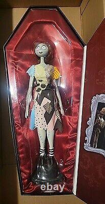 Nightmare Before Christmas SALLY Doll In Satin Lined Coffin Exclusive Rare