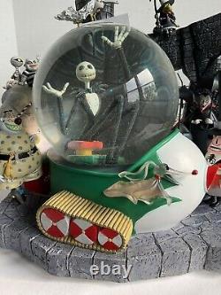 Nightmare Before Christmas Snowglobe Disney Store 1993 Vintage Collectible