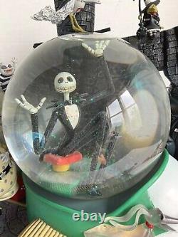 Nightmare Before Christmas Snowglobe Disney Store 1993 Vintage Collectible