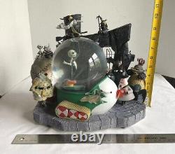 Nightmare Before Christmas Snowglobe Disney Store 1993 Vintage Collectible