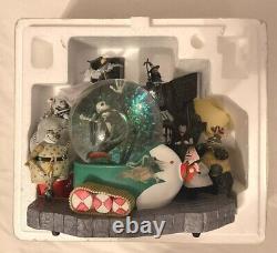 Nightmare Before Christmas Snowglobe Disney Store 1993 Vintage Collectible