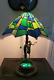 Nightmare Before Christmas Stained Glass Lamp Le2500 2003 Rare