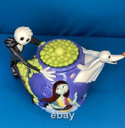 Nightmare Before Christmas Tea Pot Cauldron Sally Zero Disney RARE