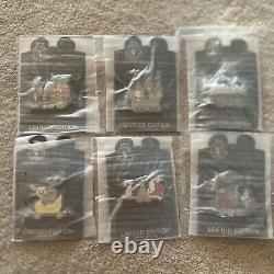 Nightmare Before Christmas Train Pin Set Shop Disney 2008 Limited Edition 100