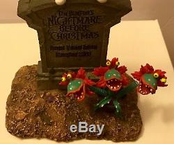 Nightmare Before Christmas WDW Haunted Event Oct. 2003 LE Scary Teddy Bobble NIB