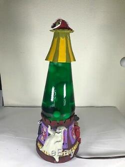 RARE Disney Lava lamp 2001 Nightmare Before Christmas Xmas NECA oogie jack