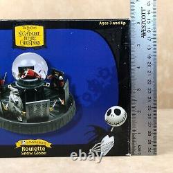 RARE NECA Nightmare Before Christmas Roulette Snow Globe Oogie Boogie with Box