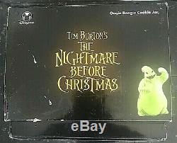 RARE The Nightmare Before Christmas OOGIE BOOGIE CERAMIC COOKIE JAR Disney Store