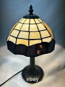 RARE The Nightmare Before Christmas Table Lamp Stained Glass STYLE