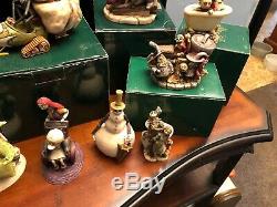 Rare Complete Collection Disney Nightmare Before Christmas Harmony Kingdom Boxes