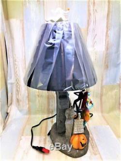 Rare Disney Nightmare Before Christmas Interior Table Lamp Light Up Statue