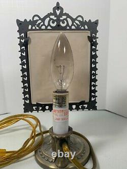 Rare Disney Nightmare Before Christmas Victorian Lithopane Lamp Limited Edition