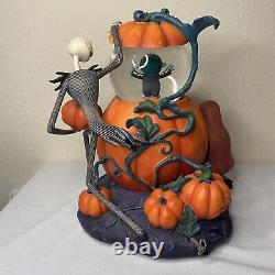 Rare Disney Store Nightmare Before Christmas Snowglobe Jack Sally 1993 Damage