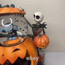 Rare Disney Store Nightmare Before Christmas Snowglobe Jack Sally 1993 Damage