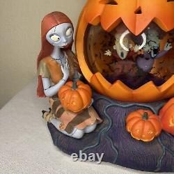 Rare Disney Store Nightmare Before Christmas Snowglobe Jack Sally 1993 Damage