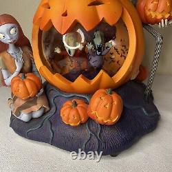 Rare Disney Store Nightmare Before Christmas Snowglobe Jack Sally 1993 Damage