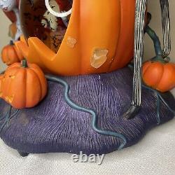 Rare Disney Store Nightmare Before Christmas Snowglobe Jack Sally 1993 Damage