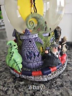 Rare Disney The Nightmare Before Christmas Snow Globe 1993 Music Vintage Retro