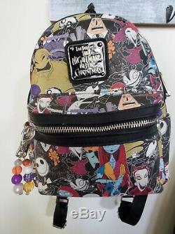 Rare Nightmare Before Christmas Loungefly Mini Backpack
