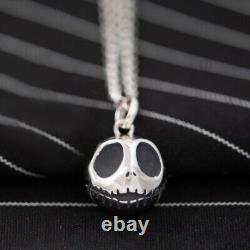 Rock Love Disney Nightmare Before Christmas Jack Skellington Head Necklace BNIB