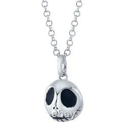 Rock Love Disney Nightmare Before Christmas Jack Skellington Head Necklace BNIB