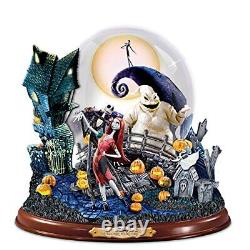 The Bradford Exchange Disney Nightmare Before Christmas Lit Musical Snowglobe