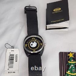 The Nightmare Before Christmas 10th Anniv FOSSIL Lock Shock Barrel With Watch READ