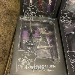 The Nightmare Before Christmas Diamond Select Toys Lot Of 5 New Jack Skeleton