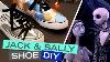The Nightmare Before Christmas Jack And Sally Diy Shoes Disney Style