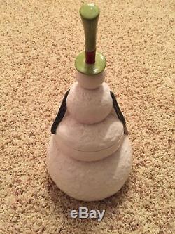 The Nightmare Before Christmas Jack Skellington Snowman Disney Cookie Jar