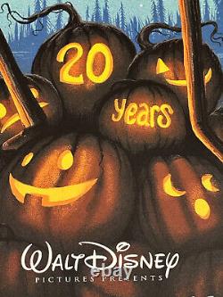 The Nightmare Before Christmas Jeff Soto 1st Edition Disney Mondo Poster