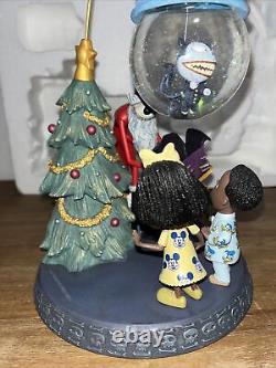 The Nightmare Before Christmas Mini Globe Jack Skellington Santa Disney Figurine