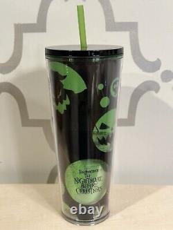 The Nightmare Before Christmas Starbucks Tumbler with Straw Disney Store 2024