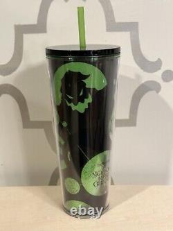 The Nightmare Before Christmas Starbucks Tumbler with Straw Disney Store 2024