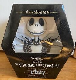 The Nightmare Before Christmas Statue Ultimate Collectors Set RARE (DVD, 2008)