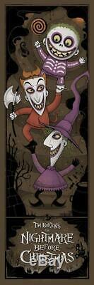 The Nightmare Before Christmas by Graham Erwin Mondo Disney SOLD OUT