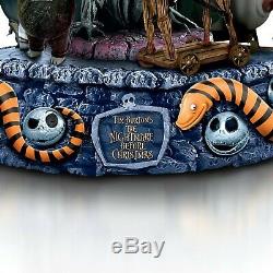 Tim Burton Disney The Nightmare Before Christmas Illuminated Musical Carousel