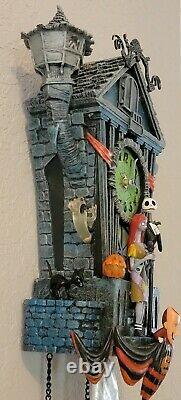 Tim Burton NIGHTMARE BEFORE CHRISTMAS Cuckoo Clock Halloween