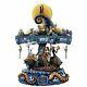 Tim Burton's The Nightmare Before Christmas Rotating Musical Carousel Sculpture