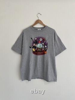 VTG Disney 2003 Haunted Mansion Holiday Nightmare Before Christmas T Shirt XL