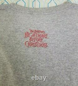 VTG Disney 2003 Haunted Mansion Holiday T Shirt Nightmare Before Christmas XL