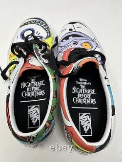 Vans x Disney Nightmare Before Christmas Womens 9.5 Mens 8 Era Shoes Sneakers