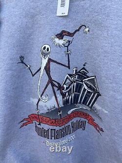 Vintage Disney Haunted Mansion X Nightmare Before Christmas Sweatshirt 2001 Sz M