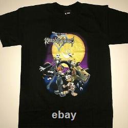 Vintage Disney Kingdom Hearts Nightmare Before Christmas Video Game 2002 T Shirt